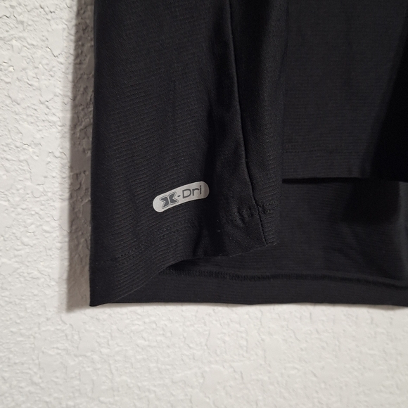 RBX Performance Activewear T-Shirt Mens XL Black Athletic Gym Training Tee - Picture 5 of 6